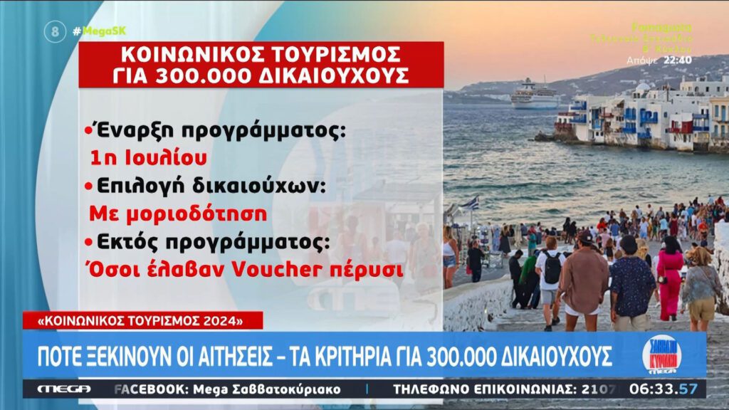 Κοινωνικός Τουρισμός 2024