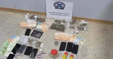 Από την Ασφάλεια Ναυπλίου εξαρθρώθηκε εγκληματική οργάνωση, συνελήφθησαν 8 άτομα για διακίνηση ναρκωτικών