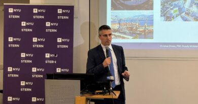 Ομιλία Χρίστου Δήμα στο NYU Stern Business School στη Νέα Υόρκη