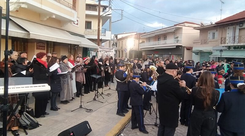 Μια ζεστή Χριστουγεννιάτικη γιορτή στο Ζευγολατιό