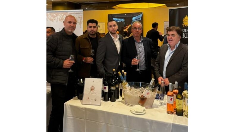 Ο Δήμαρχος Νεμέας στο Peloponnese Wine Festival Athens 2025